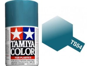Tam85054 - Tamiya Spray Paint TS-54 Light Metallic Blue (For Hard Plastic) (100ml)