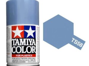 Tam85058 - Tamiya Spray Paint TS-58 Pearl Light Blue (For Hard Plastic) (100ml)