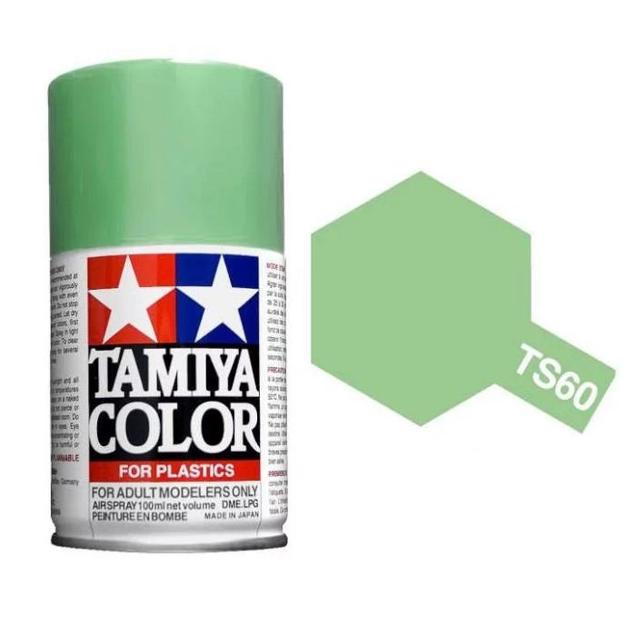 Tam85060 - Tamiya Spray Paint TS-60 Pearl Green (For Hard Plastic) (100ml)