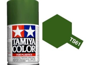 Tam85061 - Tamiya Spray Paint TS-61 NATO Green (For Hard Plastic) (100ml)