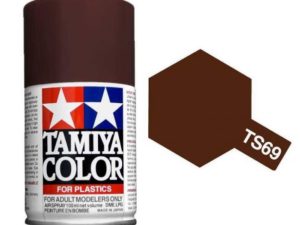 Tam85069 - Tamiya Spray Paint TS-69 Linoleum Deck Brown (For Hard Plastic) (100ml)