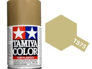 Tam85075 - Tamiya Spray Paint TS-75 Champagne Gold (For Hard Plastic) (100ml)