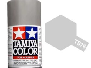 Tam85076 - Tamiya Spray Paint TS-76 Mica Silver (For Hard Plastic) (100ml)