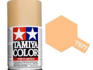 Tam85077 - Tamiya Spray Paint TS-77 Flat Flesh (For Hard Plastic) (100ml)