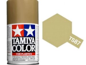 Tam85087 - Tamiya Spray Paint TS-87 Titanium Gold (For Hard Plastic) (100ml)