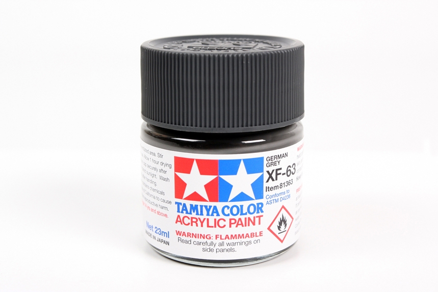 Tam81363 - Tamiya XF-63 German Grey Acrylic Paint (23ml)
