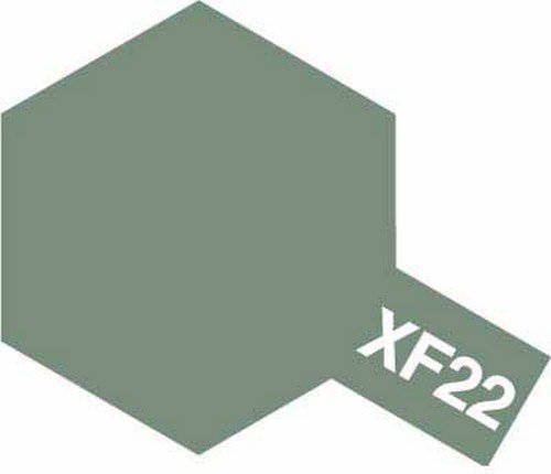 Tam80322 - Tamiya XF-22 RLM Grey Enamel Paint (10ml) - Image 2
