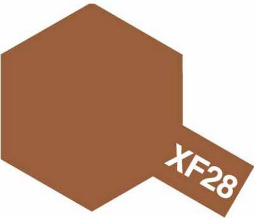 Tam80328 - Tamiya XF-28 Dark Copper Enamel Paint (10ml) - Image 2