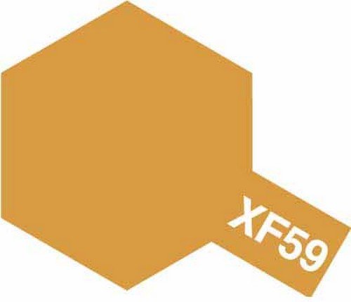Tam80359 - Tamiya XF-59 Desert Yellow Enamel Paint (10ml) - Image 2