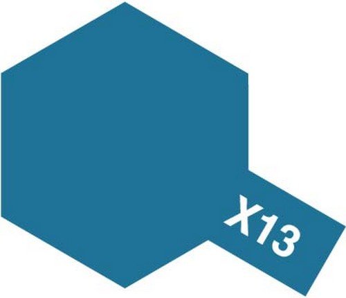 Tam81013 - Tamiya X-13 Metallic Blue Acrylic Paint (23ml) - Image 2