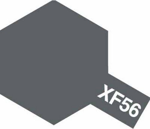 Tam81356 - Tamiya XF-56 Metallic Grey Acrylic Paint (23ml) - Image 2