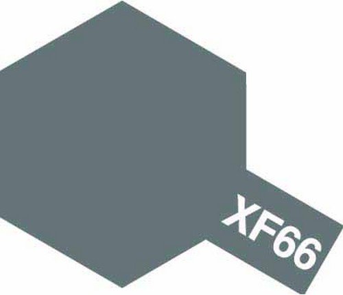 Tam81366 - Tamiya XF-66 Light Grey Acrylic Paint (23ml) - Image 2