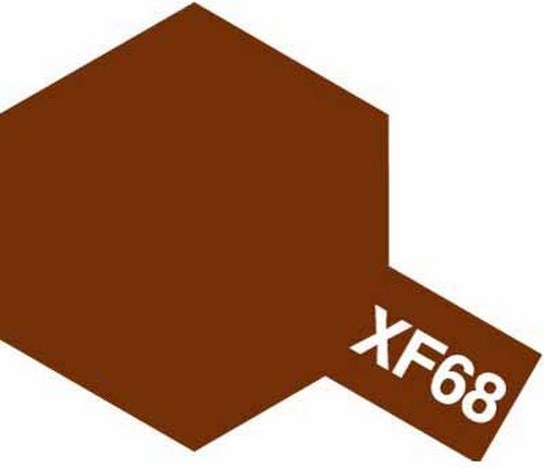 Tam81368 - Tamiya XF-68 NATO Brown Acrylic Paint (23ml) - Image 2