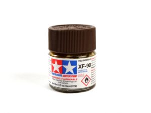 Tam81790 - Tamiya XF-90 Red Brown 2 Mini Acrylic Paint (10ml)
