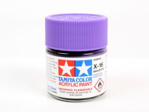 Tam81016 - Tamiya X-16 Purple Acrylic Paint (23ml)