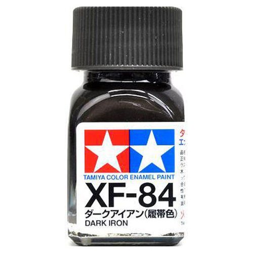 Tam80384 -Tamiya XF-84 Dark Iron Enamel Paint (10ml)