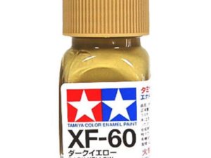 Tam80360 - Tamiya XF-60 Dark Yellow Enamel Paint (10ml)