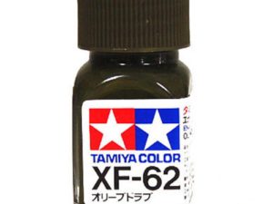 Tam80362 - Tamiya XF-62 Olive Drab Enamel Paint (10ml)