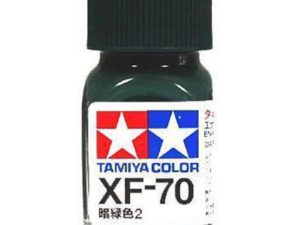 Tam80370 - Tamiya XF-70 Dark Green 2 "IJN" Enamel Paint (10ml)