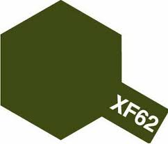 Tam81362 - Tamiya XF-62 Olive Drab Acrylic Paint (23ml) - Image 2