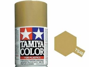 Tam85046 - Tamiya Spray Paint TS-46 Light Sand (For Hard Plastic) (100ml)