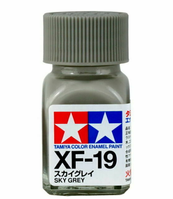 Tam80319 - Tamiya XF-19 Sky Grey Enamel Paint (10ml)