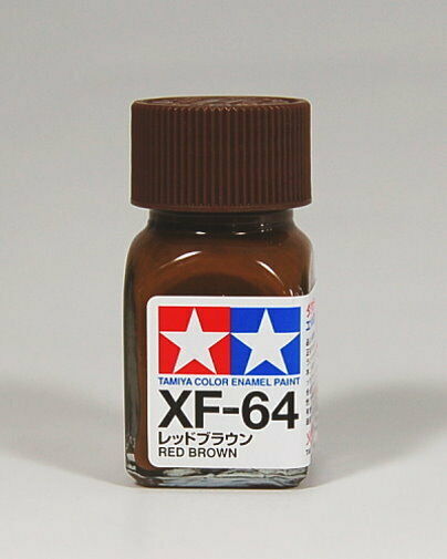Tam80364 - Tamiya XF-64 Red Brown Enamel Paint (10ml)