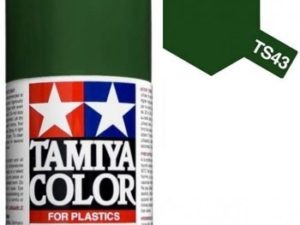 Tam85043 - Tamiya Spray Paint TS-43 Racing Green (For Hard Plastic) (100ml)