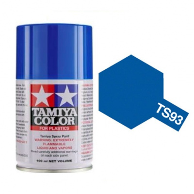 Tam85093 - Tamiya Spray Paint TS-93 Pure Blue (For Hard Plastic) (100ml)