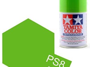 Tam86008 - Tamiya Spray Paint PS-8 Light Green (For Polycarbonate Bodies) (100ml)