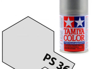 Tam86036 - Tamiya Spray Paint PS-36 Translucent Silver (For Polycarbonate Bodies) (100ml)