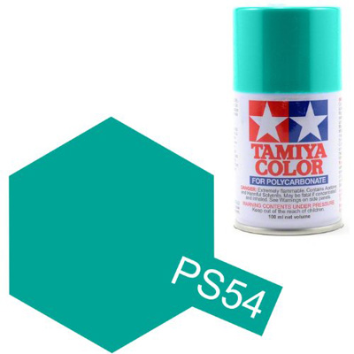 Tam86054 - Tamiya Spray Paint PS-54 Cobalt Green (For Polycarbonate Bodies) (100ml)