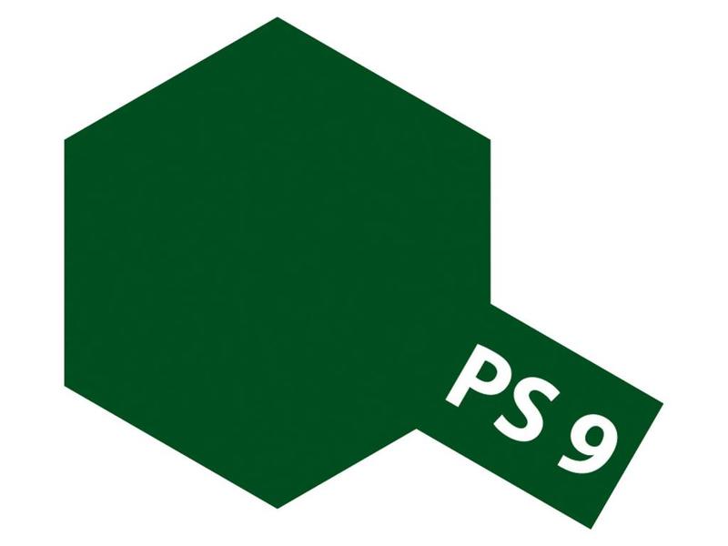 Tam86009 - Tamiya Spray Paint PS-9 Green (For Polycarbonate Bodies) (100ml) - Image 2