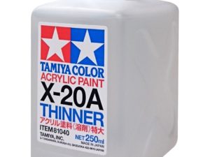 Tam81040 - Tamiya Acrylic Paint X-20A Thinner (250ml)