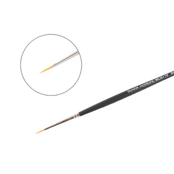 Tam87048 - Tamiya High Finish Pointed Brush (Ultra Fine) - Image 4