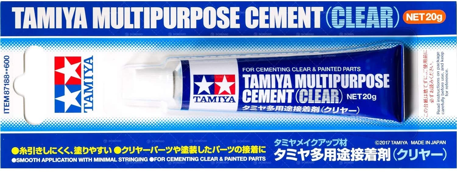 Tam87188 - Tamiya Multipurpose Cement (Clear) 20g - Image 2