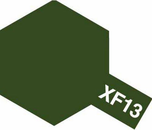 Tam81313 - Tamiya XF-13 J.A. Green Acrylic Paint (23ml) - Image 2