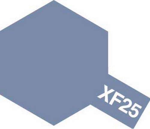 Tam81325 - Tamiya XF-25 Light Sea Grey Acrylic Paint (23ml) - Image 2