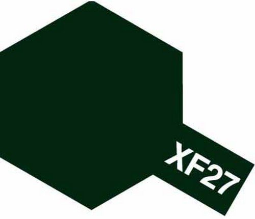Tam81327 - Tamiya XF-27 Black Green Acrylic Paint (23ml) - Image 2