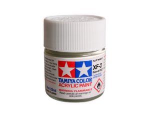 Tam81302 - Tamiya XF-2 Flat White Acrylic Paint (23ml)