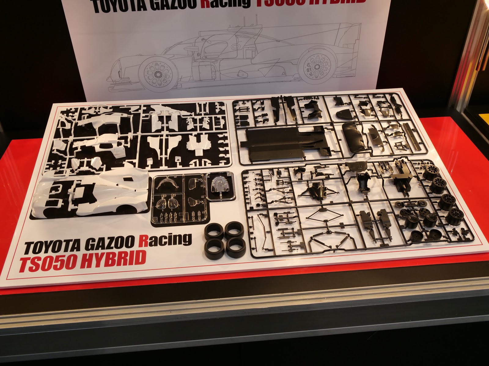 Tam24349 – 1:24 Toyota Gazoo Racing TS050 Hybrid - Model Tech Hobbies