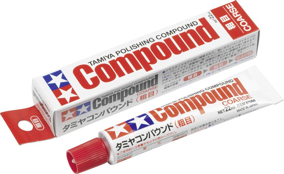 Tam87068 - Tamiya Polishing Compound Course - 22ml - Image 2