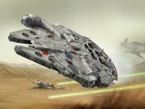 Rev06694 - 1:72 STAR WARS Millennium Falcon (Easy Kit)