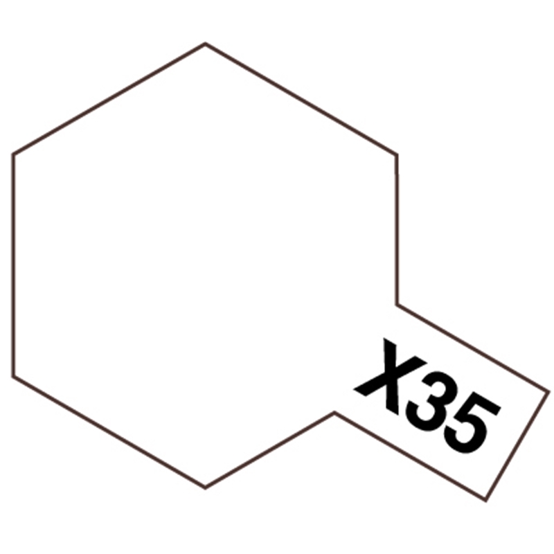 Tam81535 - Tamiya X-35 Semi Gloss Clear Mini Acrylic (10ml) - Image 2
