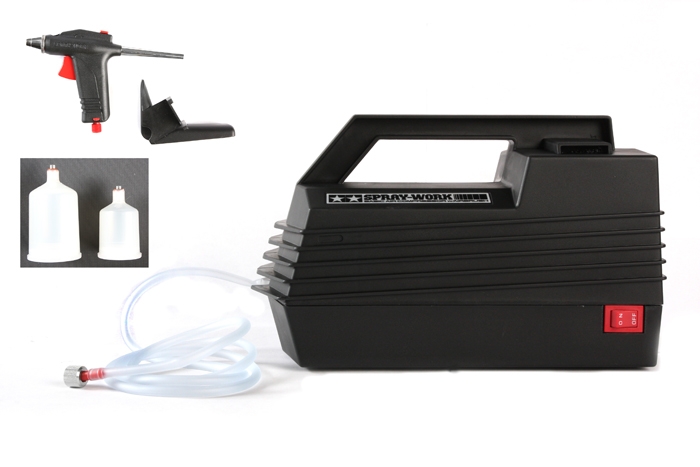 Tam74520 - Spray-Work Compressor with Airbrush - Image 2