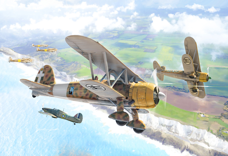 ITA1437 - 1:72 FIAT CR.42 Falco