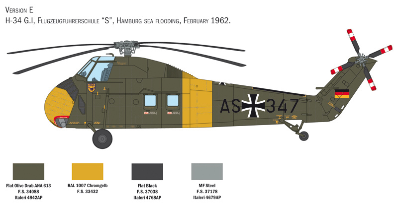 ITA2776 - 1:48 H-34A Pirate /UH-34D U.S. Marines - Image 10