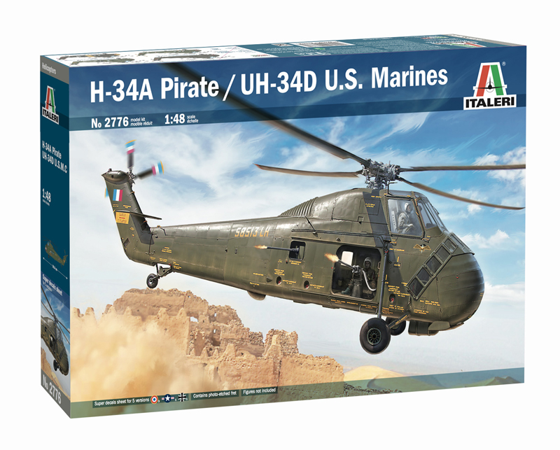 ITA2776 - 1:48 H-34A Pirate /UH-34D U.S. Marines - Image 2