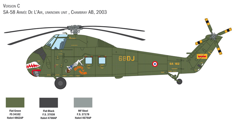 ITA2776 - 1:48 H-34A Pirate /UH-34D U.S. Marines - Image 9