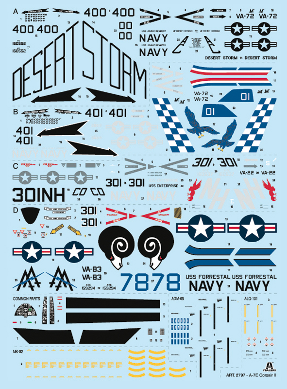 ITA2797 - 1:48 A-7E Corsair II - Image 7